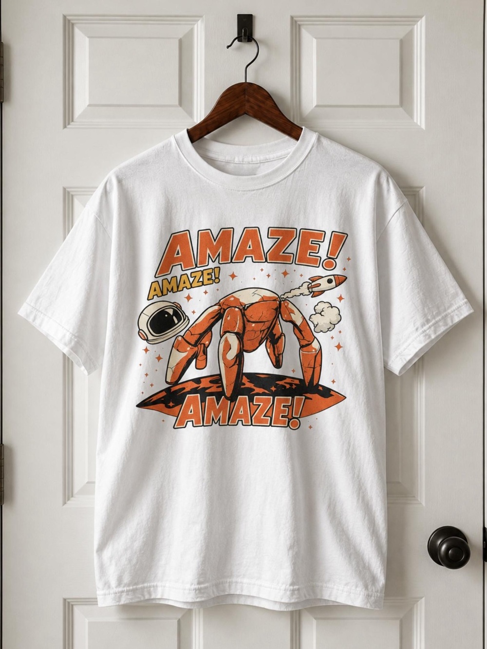 Amaze Rocket Rocky Shirt, Project Hail Mary T-Shirt, Retro Sci Fi Alien Tee